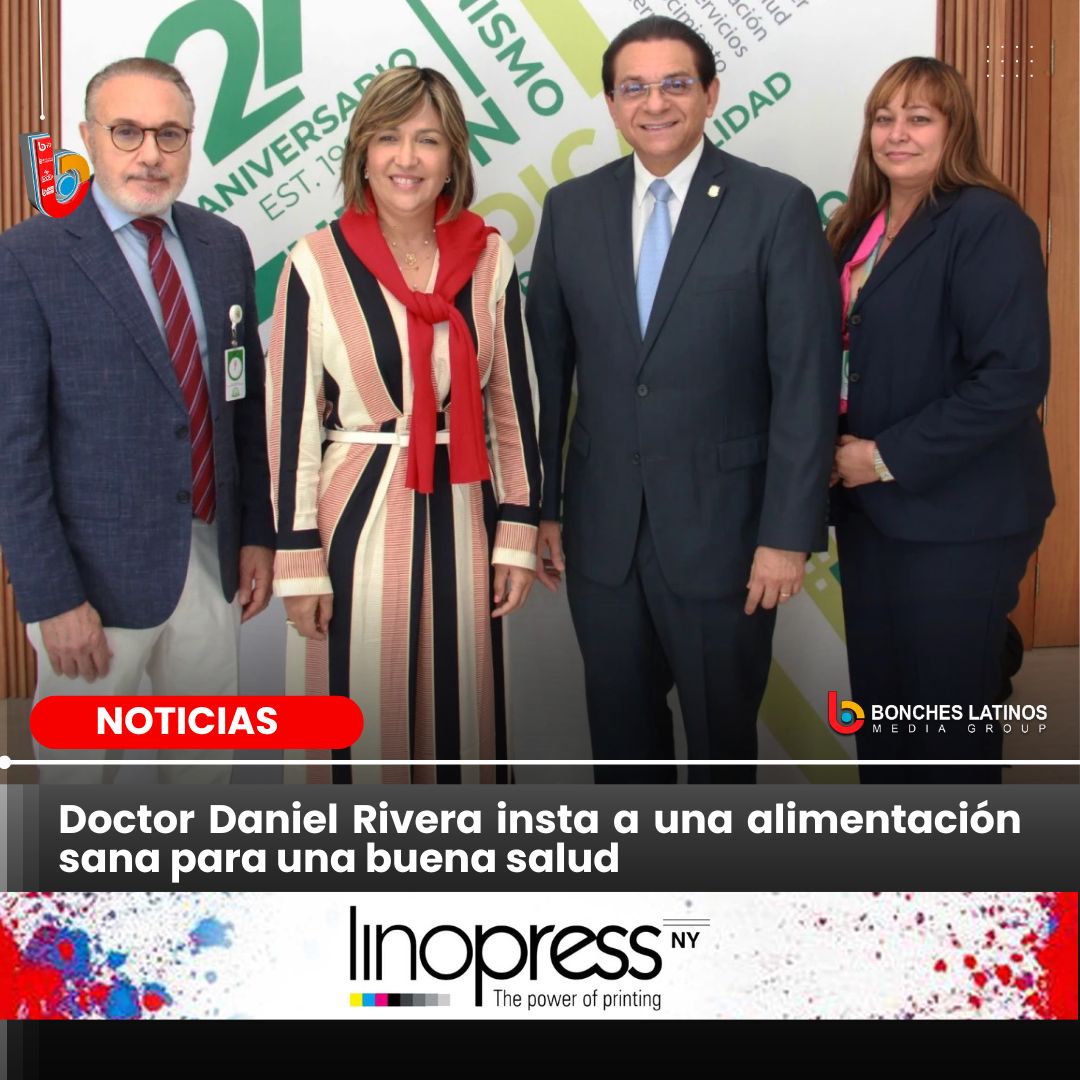 Doctor Daniel Rivera insta a una alimentación sana para una buena salud