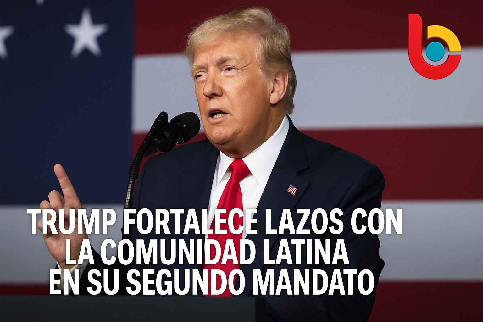 Trump fortalece lazos con la comunidad latina en su segundo mandato